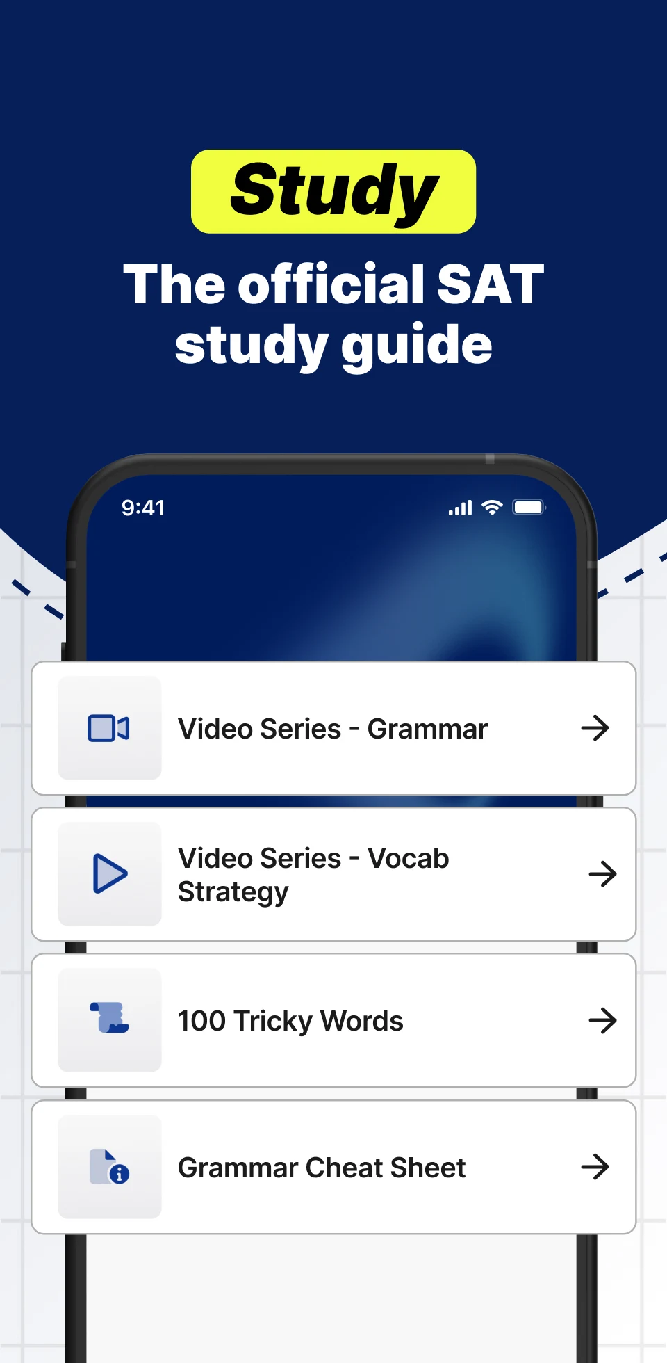 SAT Vocab screenshot