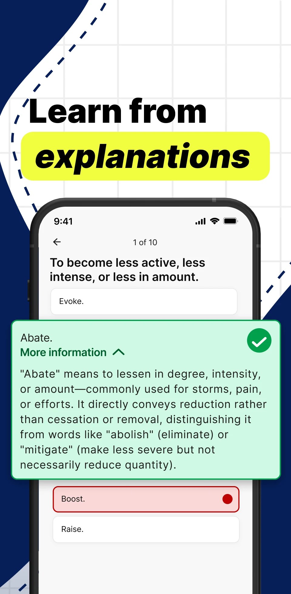 SAT Vocab screenshot